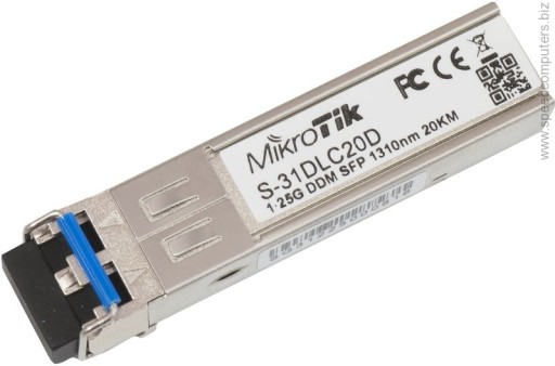 Mikrotik Dual S-31DLC20D SFP модул
