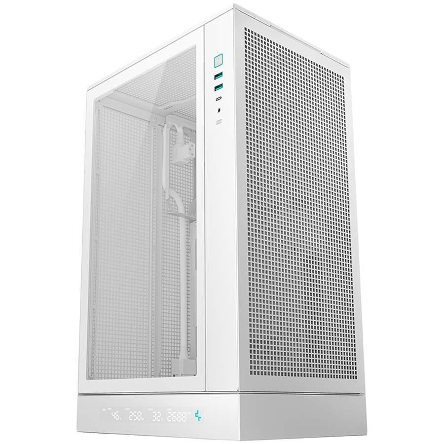 Ch270 DeepCool CH270 Digital кутия за компютър бял (R-CH270-WHNDM0-G-1) на ...