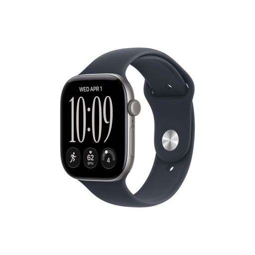 Apple Watch Series 12 GPS 42mm Space Grey Aluminium Case with Navy Blue Sport Band - S/M