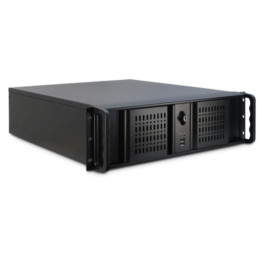 InterTech 3U 3098-S 19" кутия за сървър чернa