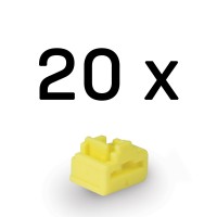 LINDY RJ-45 порт блокер, 20 блокера, жълти LNY-47901