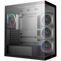 DeepCool CG580 4F V2 ATX кутия за компютър черен