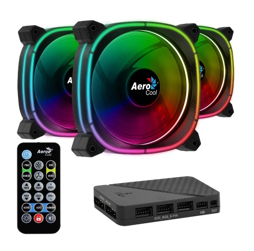 AeroCool Astro 12 Pro 3x120mm вентилатори