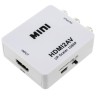 Конвертор, HDMI към AV (3RCA), Бял - 18301