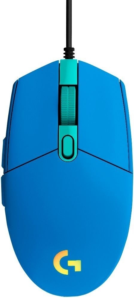 Logitech G102 Lightsync геймърска мишка син