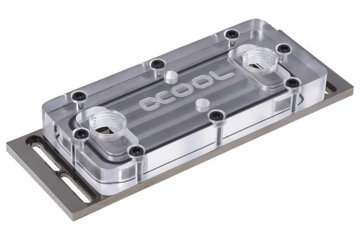 Alphacool D-RAM Cooler X4 Universal - Acryl Black Nickel