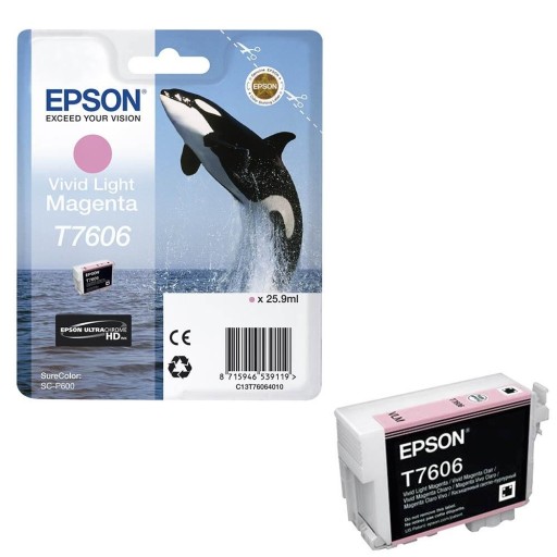 Epson T7606 Vivid Light Magenta консуматив