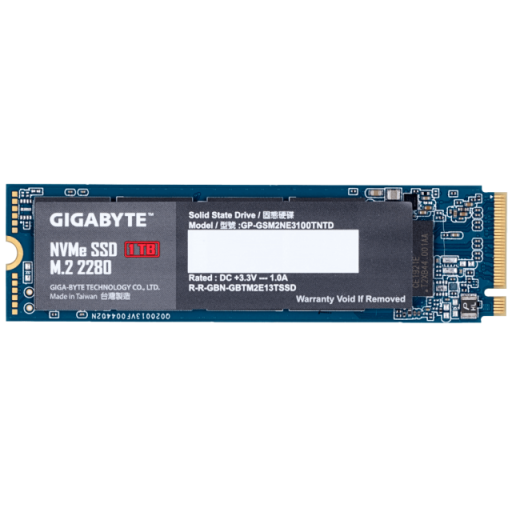 Gigabyte 1TB NVMe PCIe SSD диск
