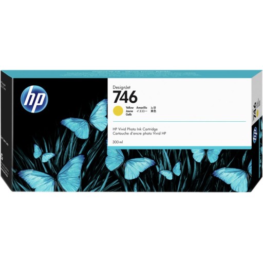HP 746 300-ml Yellow DesignJet Ink Cartridge консуматив