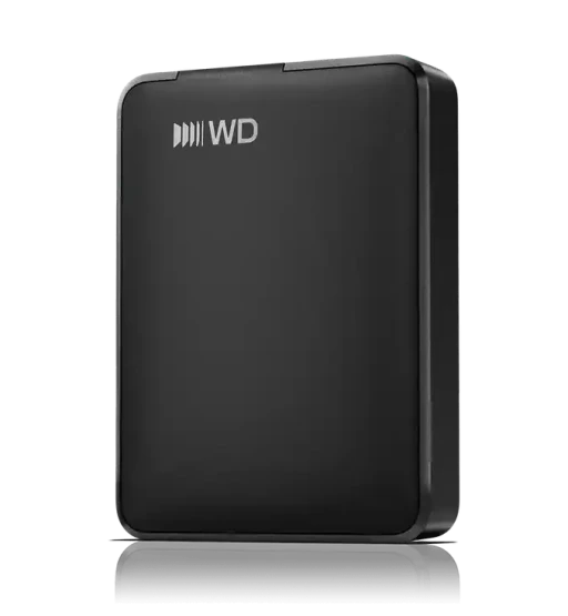Външен твърд диск Western Digital Elements Portable 2.5" 1TB USB-C Черен