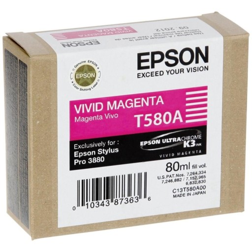 Epson T580 Vivid Magenta консуматив