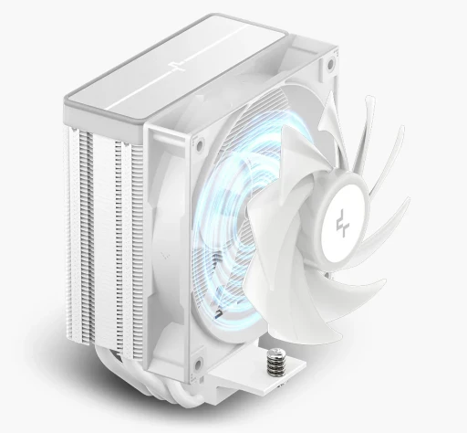 DeepCool AG400 ARGB V2 охладител за процесор бял