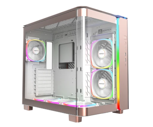 Montech KING 95 Pro Dual Chamber ATX кутия розов