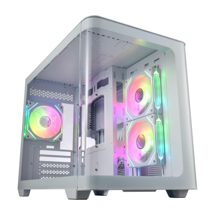 Fortron S380-BA ARGB mATX кутия бял (POC0000244) на цена €65.57