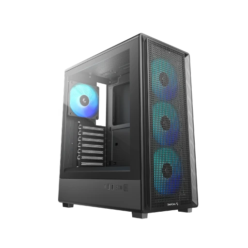DeepCool CC550 4F кутия за компютър черен