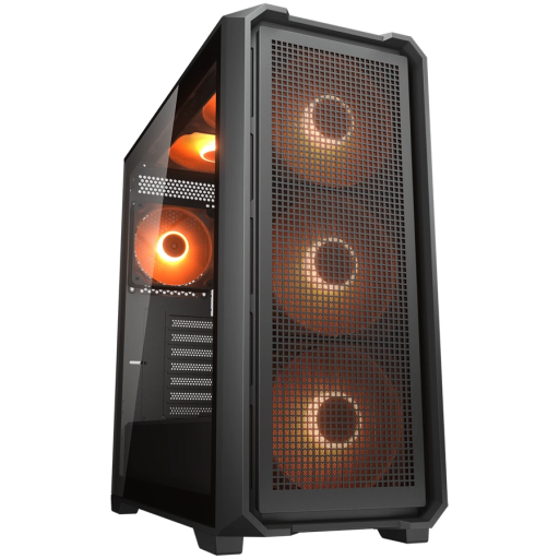 Cougar MX600 Air Pro кутия за компютър черен