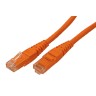 мрежови кабел UTP Patch Cat.6 1 метър оранжев AWG26
