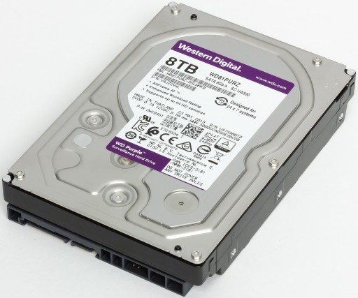 Western Digital Purple 8TB 3.5" твърд диск
