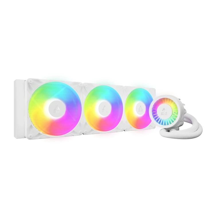 Arctic Liquid Freezer III Pro 420 ARGB водно охлаждане бял