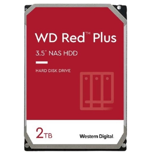 Western Digital RED Plus 2TB NAS твърд диск