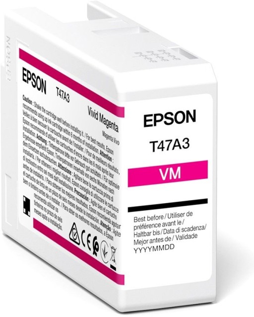 Epson Singlepack Vivid Magenta T47A3 UltraChrome Pro консуматив