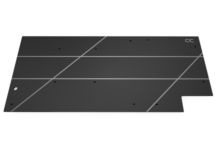Alphacool Eisblock Aurora backplate GPX-A Radeon RX 5700 XT Taichi X8 8G OC