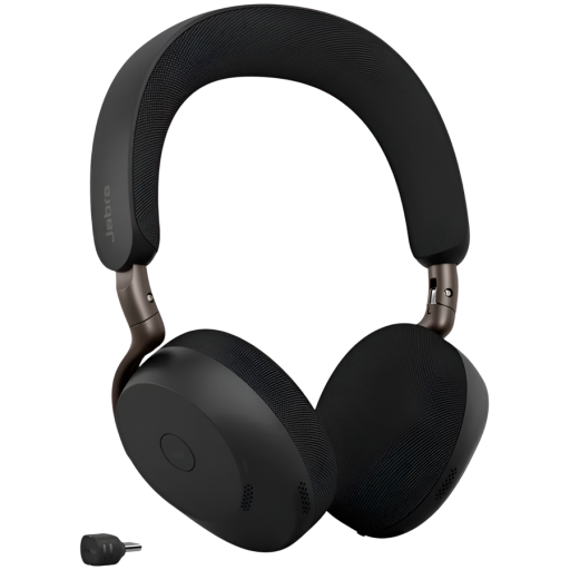 Jabra Evolve 3 75 MS Link390a слушалки с микрофон със зарядна станция черен