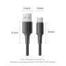 Vention USB 2.0 AM към USB-C M TRQBAC кабел 0.25 метра
