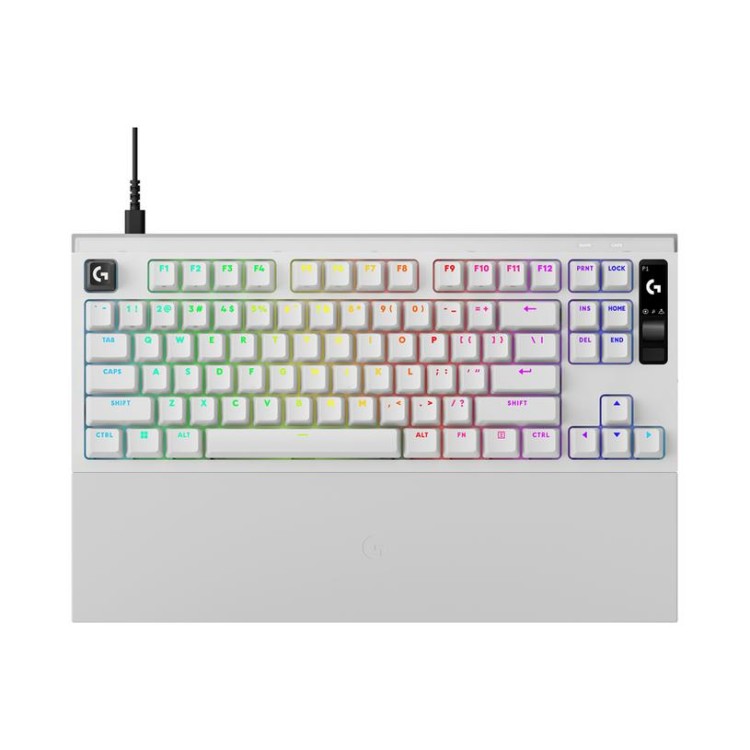 Logitech G Pro X2 RAPID TKL геймърска механична клавиатура бял
