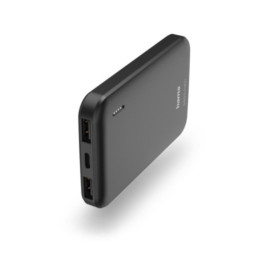 HamaPocket 5 5000mAh външна преносима батерия черен