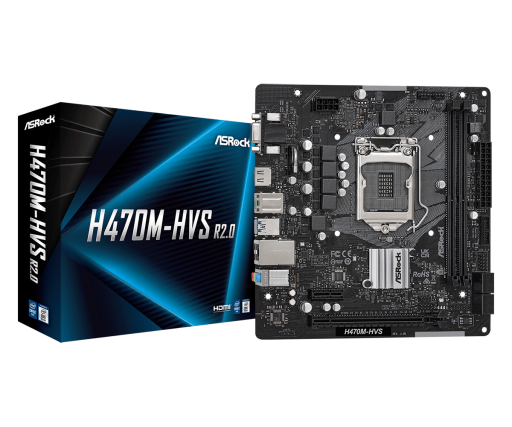Asrock H470M-HVS R2.0 mATX дънна платка