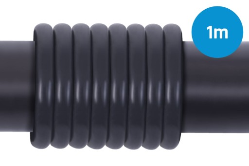 Alphacool EPDM Tube 16/10 - Black 1m (3,28ft) Retailbox
