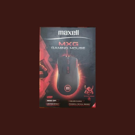 Maxell Samurai MXG оптична мишка черен