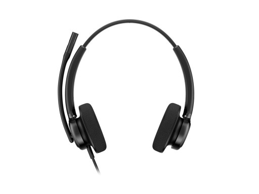 HP Poly Mission 425 Stereo USB слушалки с микрофон черен