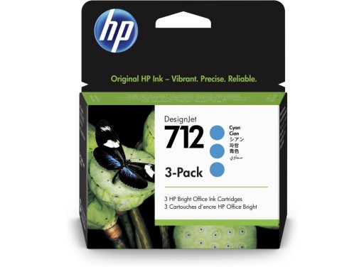 HP 712 Cyan Ink Cartridge консуматив