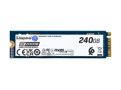 Kingston DC2000B 240GB M.2 2280 NVMe 4.0 Data center SSD диск