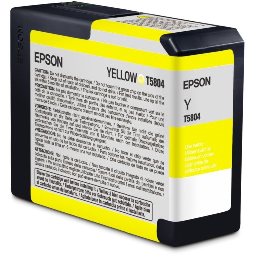 Epson Yellow (80 ml) for Stylus Pro 3800 консуматив