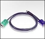 ATEN 2L-5202U KVM кабел HD15 M + USB type A M 1.8 м