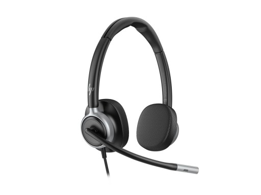 HP Poly Mission 625 Stereo USB слушалки с микрофон