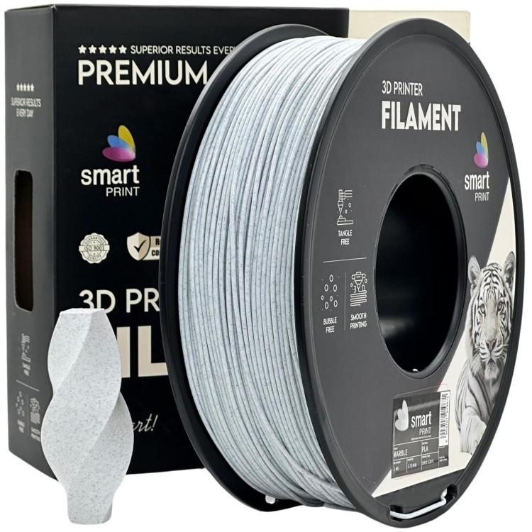 Smart Print Filament PLA marble 1.75mm 1kg. 3D филамент