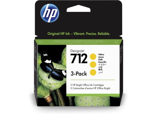 HP 712 Yellow Ink Cartridge консуматив