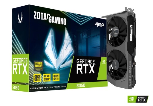 Zotac RTX 3050 AMP 8GB GDDR6 видео карта