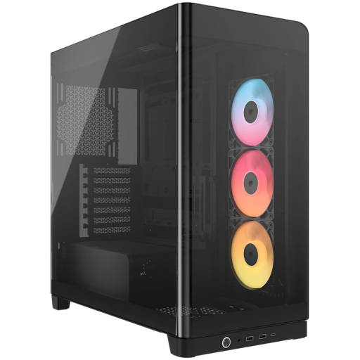 Corsair FRAME 4500X RS-R ARGB Tempered Glass кутия за компютър черен
