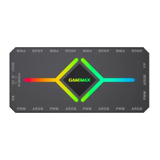Gamemax Fan Hub V4.0 PWM ARGB разклонител за вентилатори