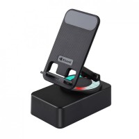 Kisonli M2, Bluetooth, USB, RGB 5W мобилна тонколонка със стойка за телефон
