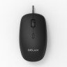Delux K7010BU клавиатура с БДС кирилизация + мишка