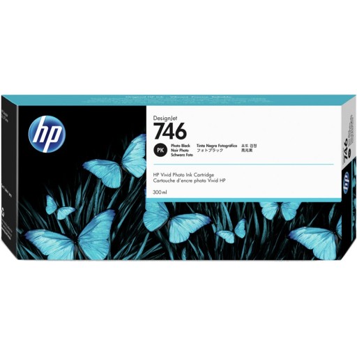 HP 746 300-ml Photo Black DesignJet Ink Cartridge консуматив
