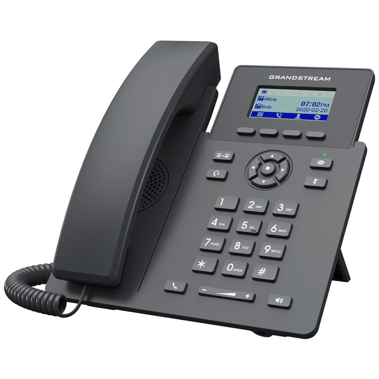 GRANDSTREAM GRP2601P Carrier-Grade IP телефон, 2 линии, 2 SIP акаунта, PoE