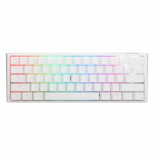 Ducky One 3 Pure White Mini Hotswap Cherry MX Red геймърска клавиатура