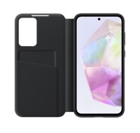 Samsung A35 Smart View калъф черен